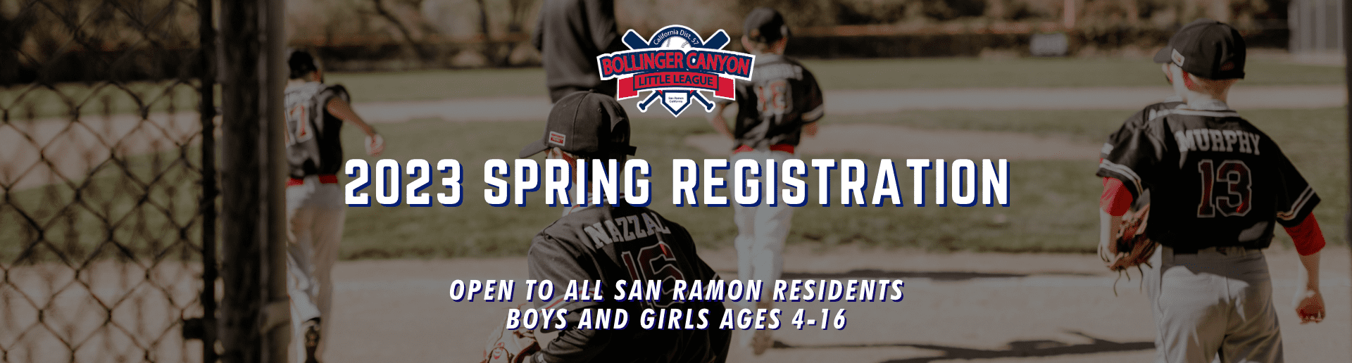 2023 Spring Registration is Open!