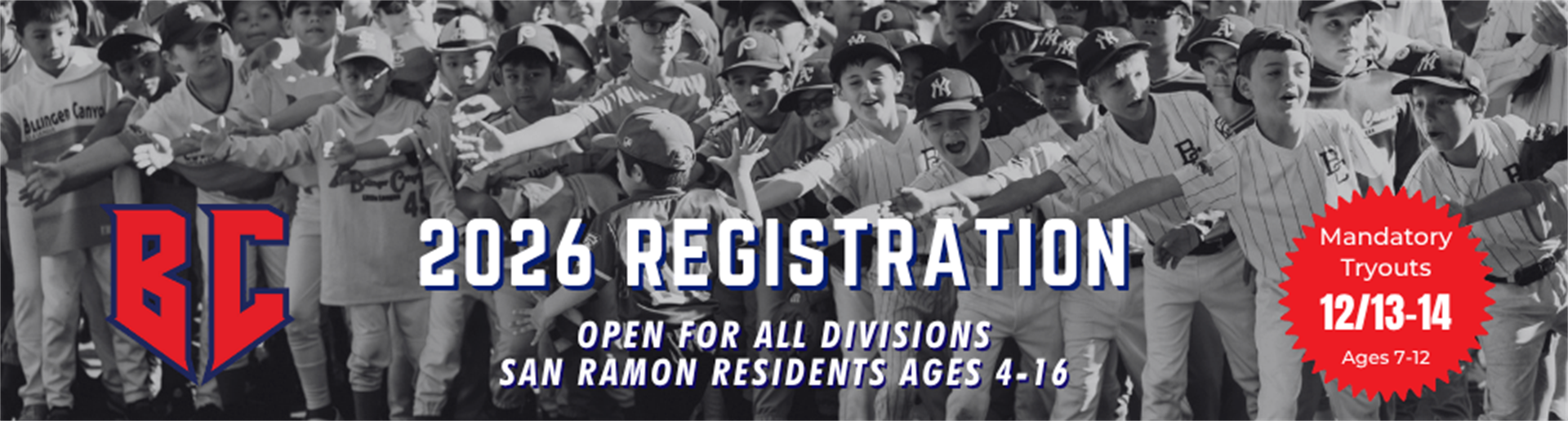 2026 Spring Registration is OPEN