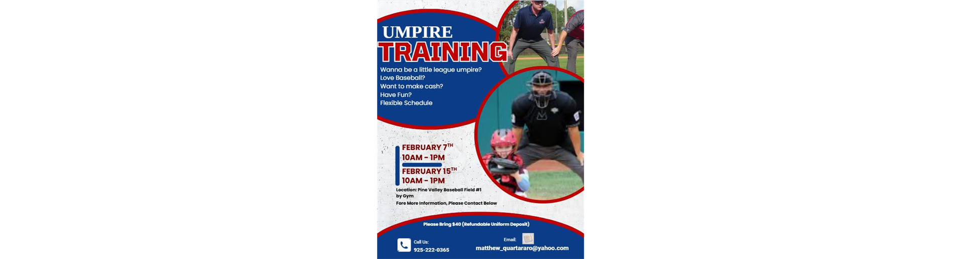 Want to learn how to Umpire?